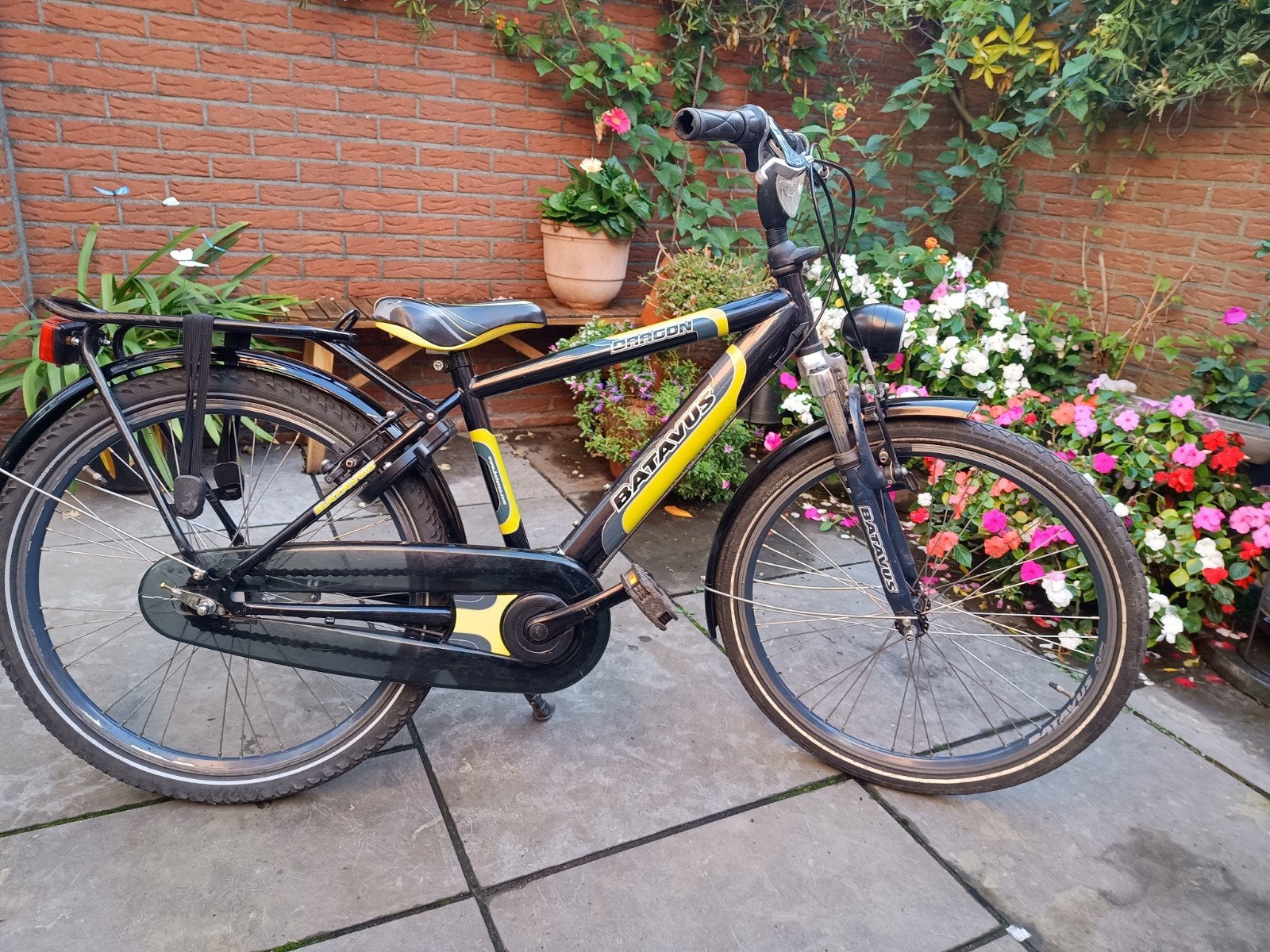 jongensfiets Batavus 24 inch, Ophalen, Terugtraprem, Batavus, Handrem