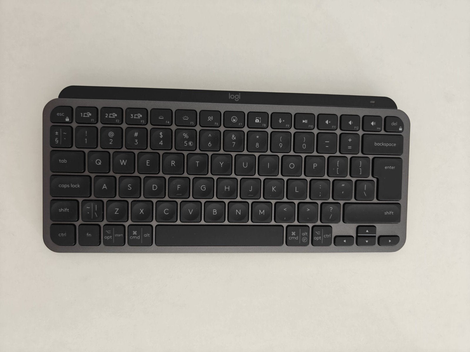 Logitech MX Keys Mini voor Business - QWERTY, Ophalen, Zo goed als nieuw, Draadloos, Qwerty