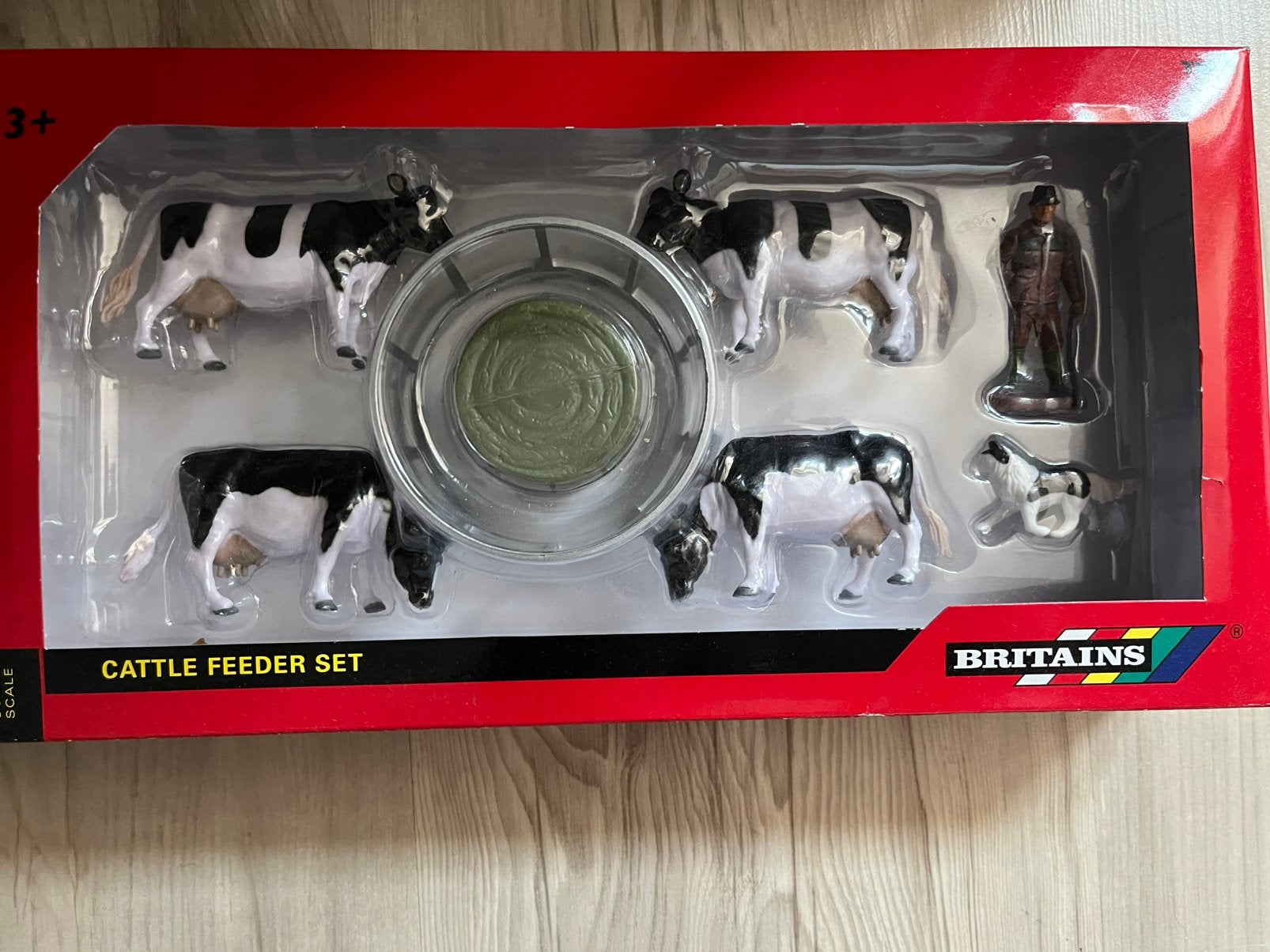 Britains veevoeder set 1:32, Hobby en Vrije tijd, Modelauto's | 1:32, Nieuw, Tractor of Landbouw, Britains, Ophalen of Verzenden