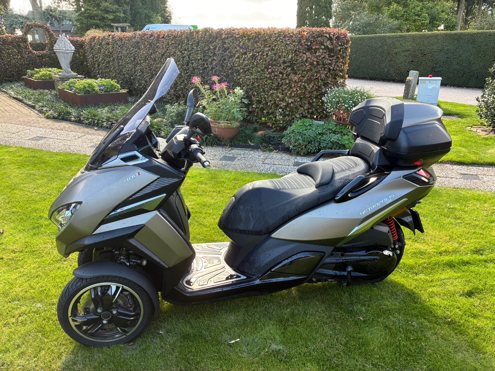 Peugeot, scooter metropolis allure 400i, Scooter, Occasion, Particulier, Handvatverwarming
