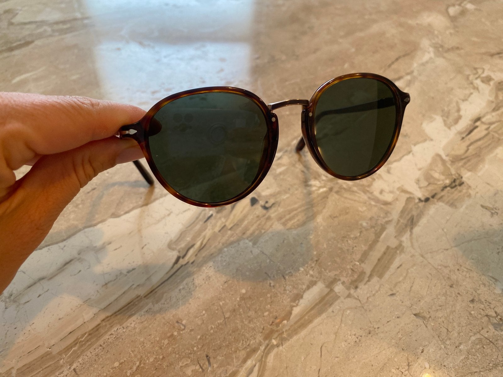 Nieuwe Persol zonnebril - ongedragen, Overige merken, Zonnebril, Bruin, Nieuw