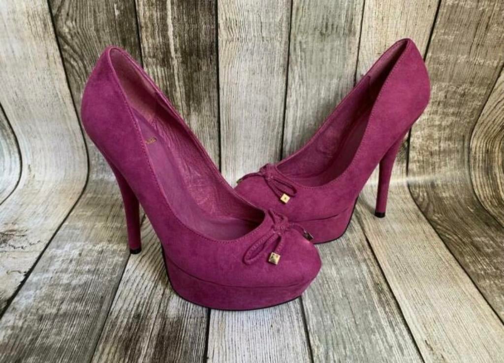 Fuchsia nieuwe pumps van La Strada (Maat 37/38), Kleding | Dames, Schoenen, Pumps, Verzenden, Nieuw, Roze