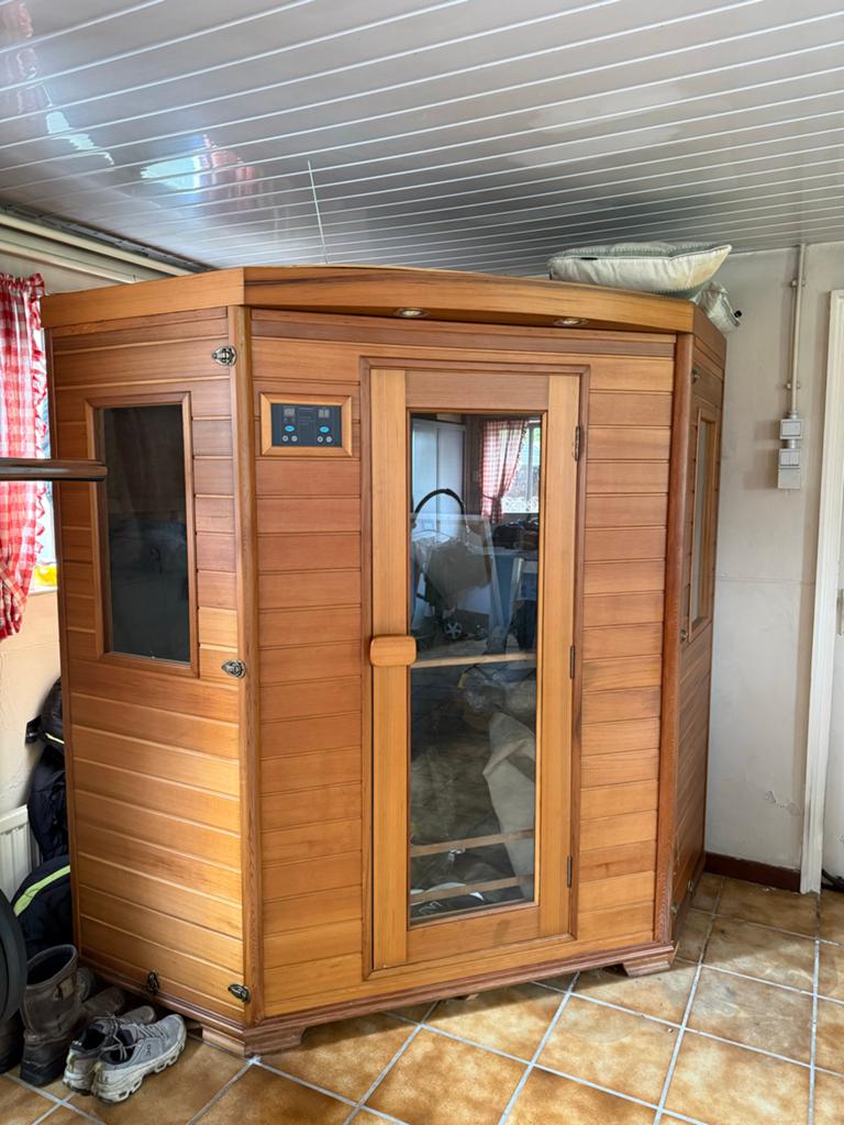 Infrarood sauna van Infraplus, Ophalen, Zo goed als nieuw, Infrarood, Complete sauna