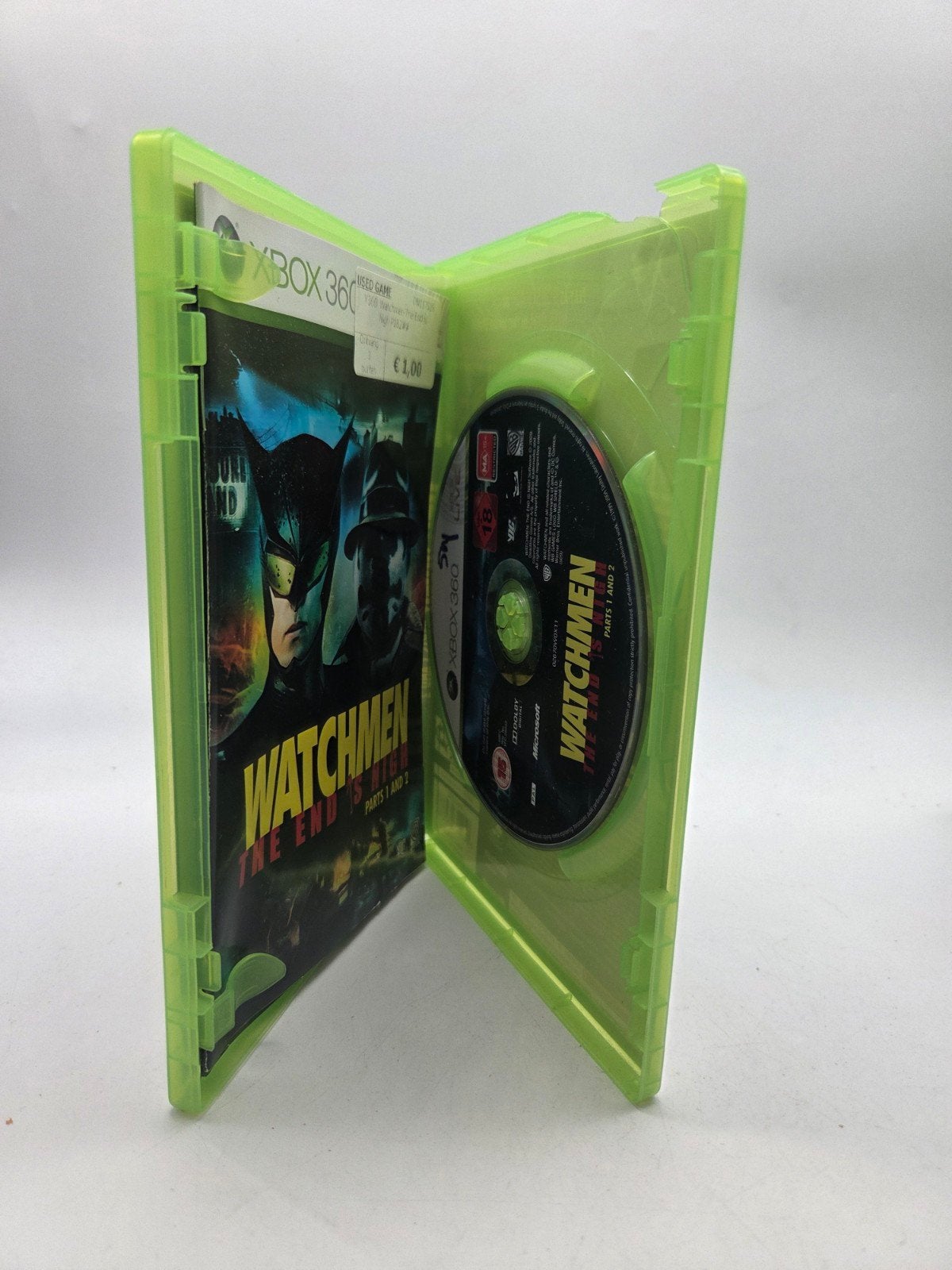 Watchmen: The End Is Nigh Parts 1 & 2 - Xbox 360, Avontuur en Actie, Gebruikt, 2000 Warner Blvd, Burbank, CA 91522, USA, 2 spelers