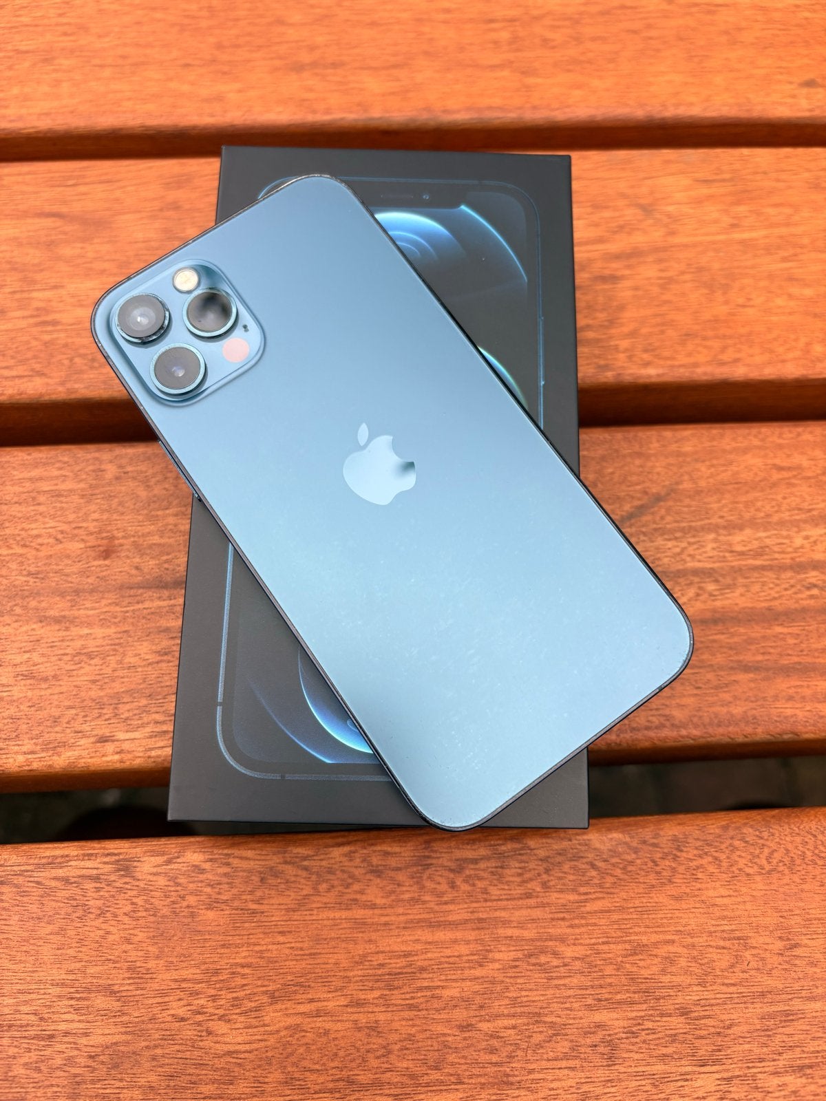 iPhone 12 Pro Pacific Blue 256GB, Telecommunicatie, Mobiele telefoons | Apple iPhone, 256 GB, Gebruikt, Blauw, Zonder simlock