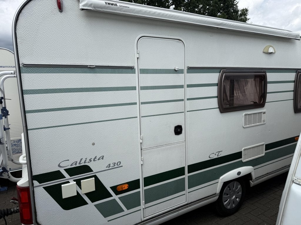 CHATEAU CALISTA 430 TZF VASTBED TREINZIT TENT TOPSTAAT, Caravans en Kamperen, Chateau, Overige typen, Bedrijf, Treinzit