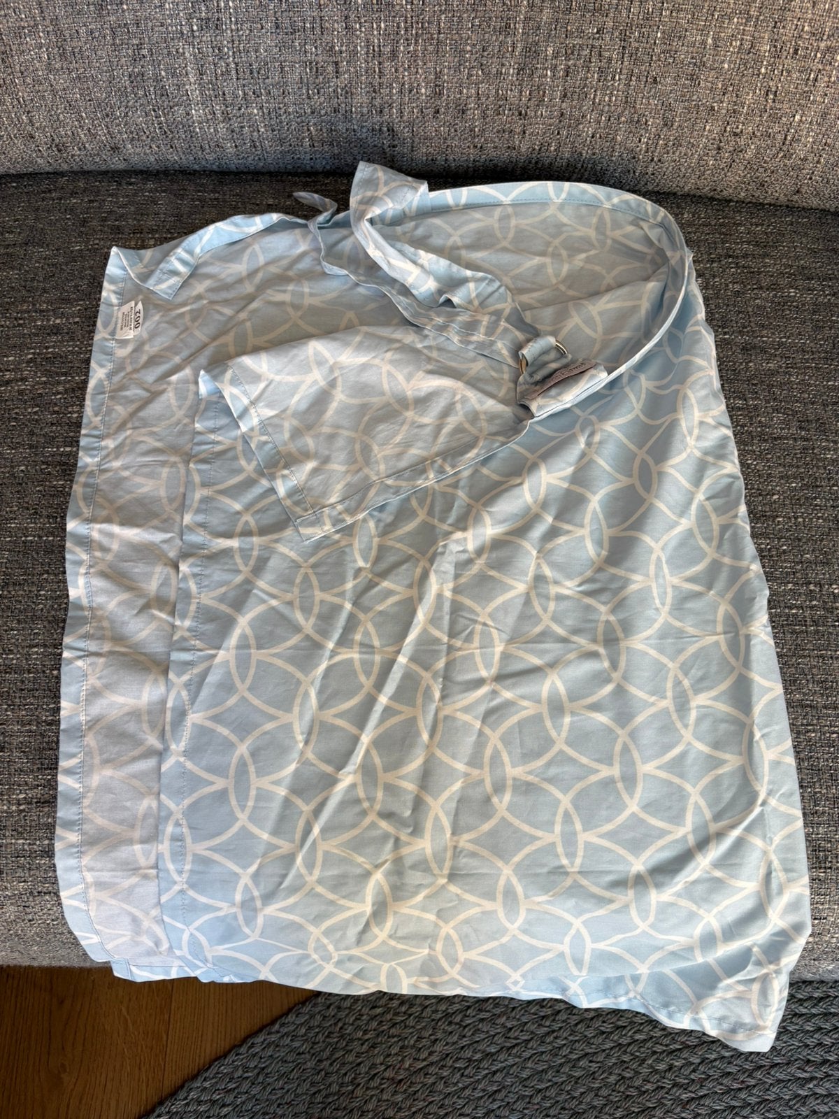Borstvoedingsdoek, Ophalen, Gebruikt