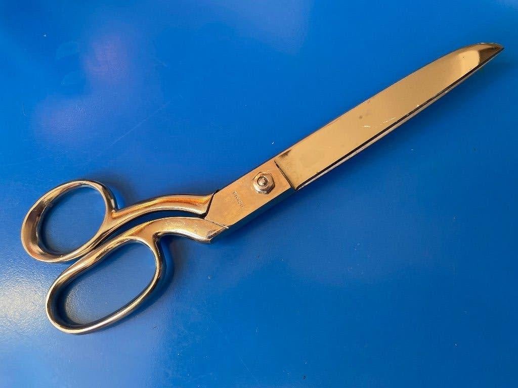 vintage RVS Eberle Brasil kleermakersschaar, Antiek en Kunst, Antiek | Gereedschap en Instrumenten, Ophalen of Verzenden
