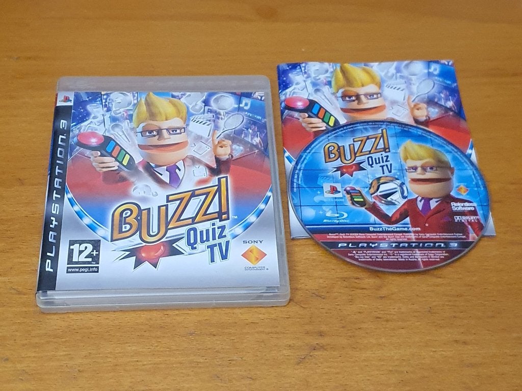 PS3 | Buzz Quiz TV, Puzzel en Educatief, Gebruikt, Ophalen of Verzenden, 3 spelers of meer