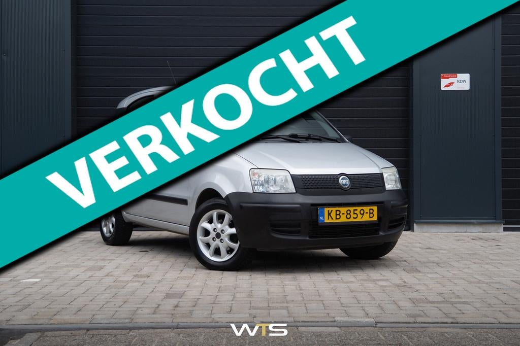 Fiat Panda 1.1 Magic 5-drs | Airco | Nieuwe APK |INRUIL MOGE, Voorwielaandrijving, Stof, Zwart, 4 stoelen