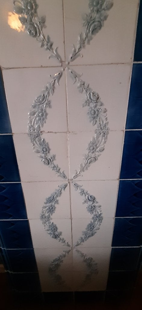 tegeltableau oud  60cmx150 cm, Ophalen
