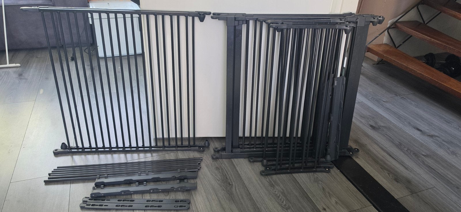 BabyDan traphekje, Kinderen en Baby's, Traphekjes, Ophalen, Gebruikt, Klemhekje, Metaal of IJzer
