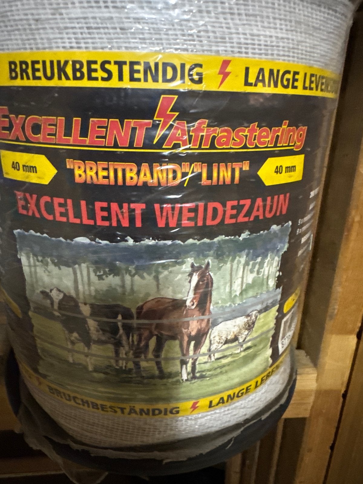 Excellent Afrastering Lint - 200m Wit Weidezaun, Weidegang