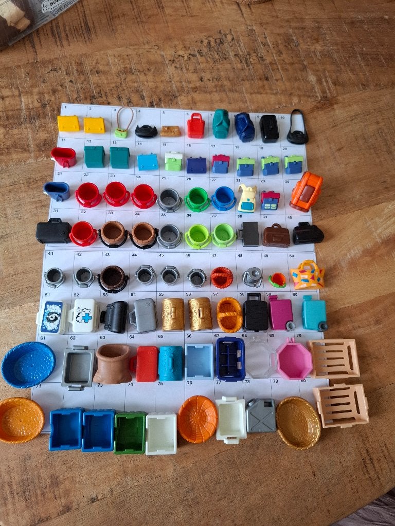 Playmobil diverse onderdelen 54 per stuk 0,10 euro, Ophalen of Verzenden, Gebruikt