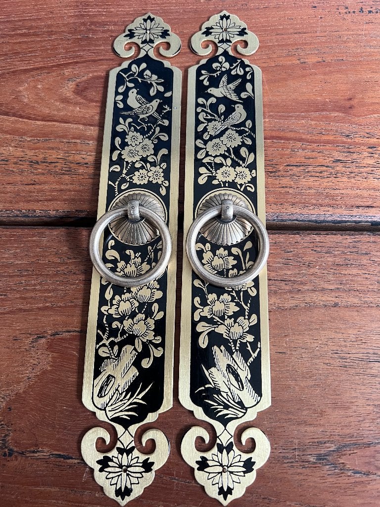 Chinees beslag voor chinese bruidskast of kast vogel handvat, Verburgt Vintage, Meerkleurig, Nieuw, Ophalen of Verzenden