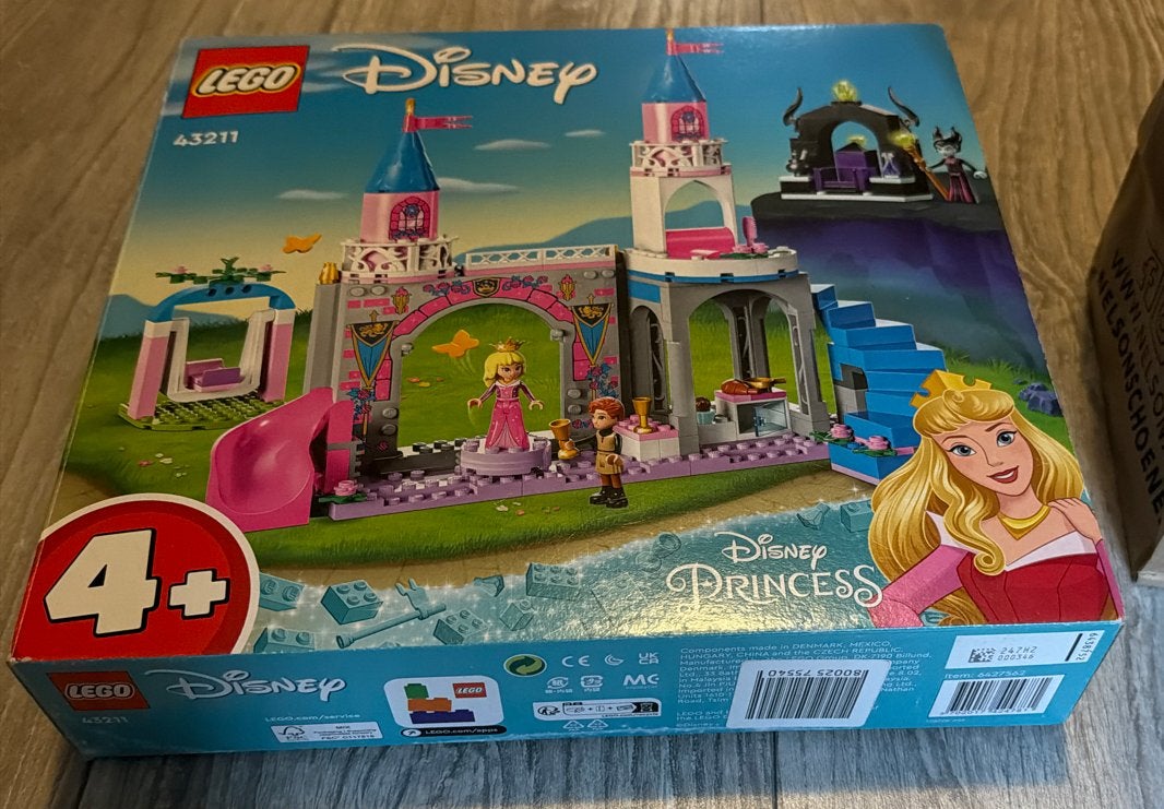 LEGO Disney Princess 43211 Doornroosje Kasteel, Lego, Ophalen of Verzenden, Zo goed als nieuw, Compleet