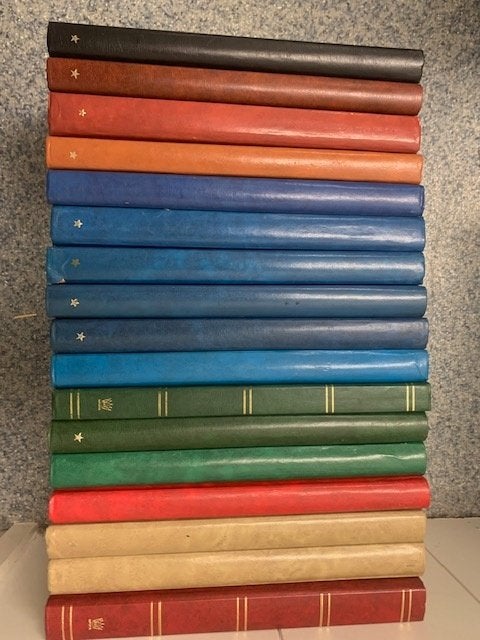 (46x) lege PATENTO postzegel album, Ophalen of Verzenden, Verzamelalbum