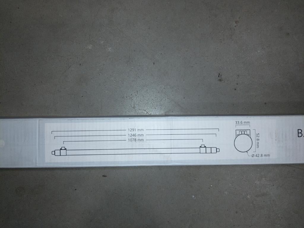 Led armatuur nieuw 1,2 mtr lang, Ophalen of Verzenden, Nieuw, Minder dan 30 watt, Led-lamp