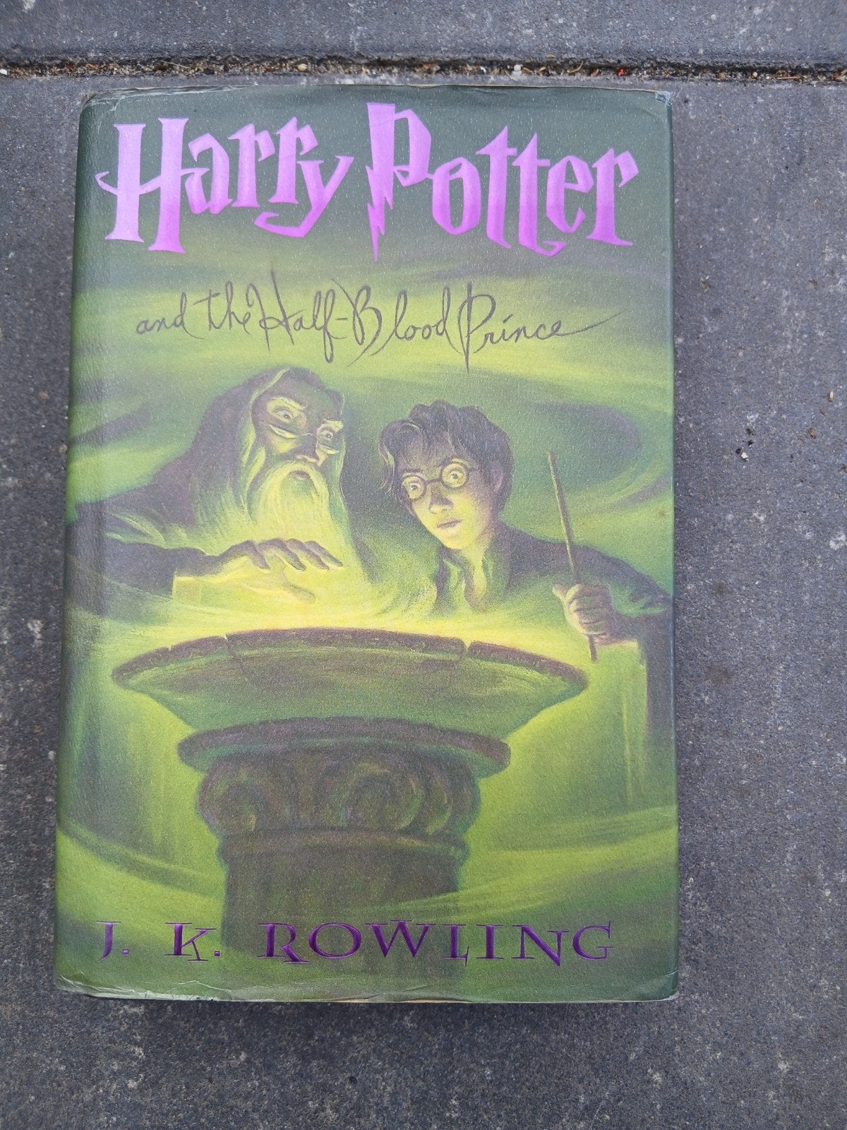 Harry Potter and the half blood Prince (hardcover 1e druk), Ophalen of Verzenden, Gelezen, J.K. Rowling