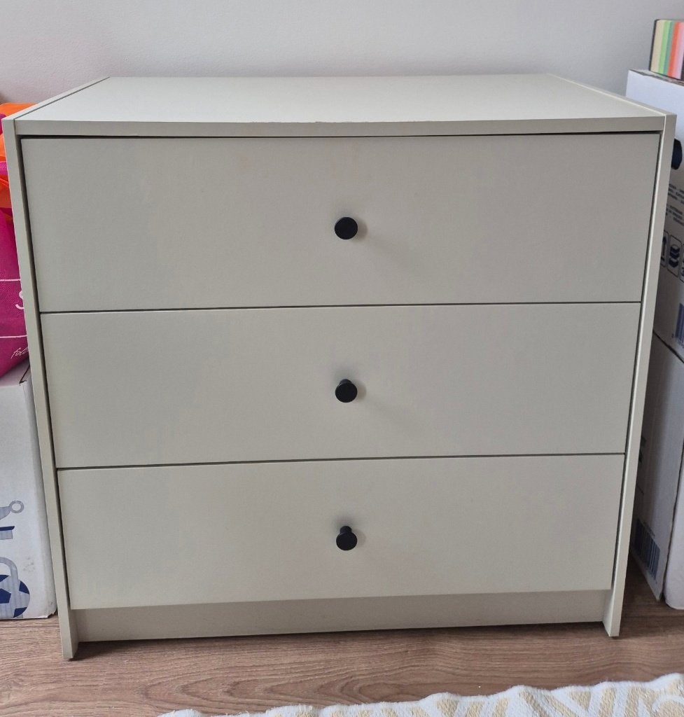 GURSKEN Ladekast 3 lades (Chest of 3 drawers) IKEA, Ophalen, 50 tot 100 cm, Zo goed als nieuw, 3 of 4 laden