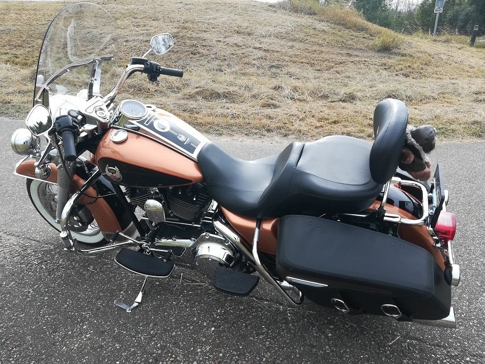 Harley Davidson Comfortzadel Touring, Motoren, Ophalen, Gebruikt