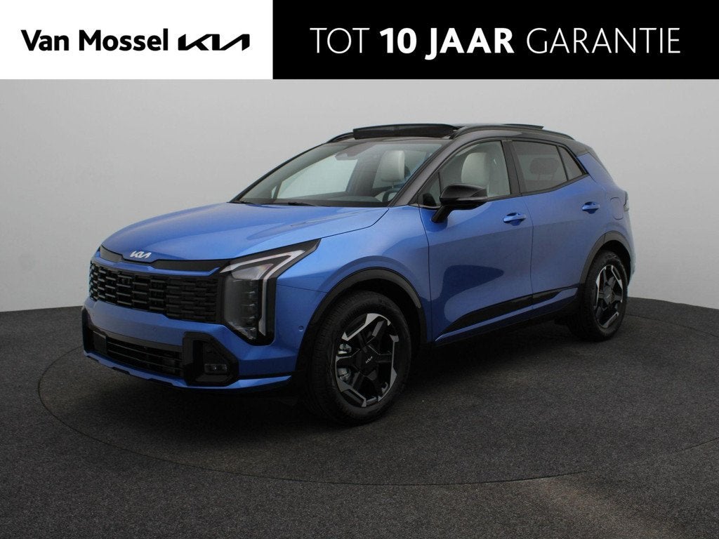 Kia Sportage 1.6 T-GDi Hybrid GT-PlusLine | Pano | Elek. Sto, Auto's, Kia, Euro 6, 4 cilinders, Blauw, Nieuw