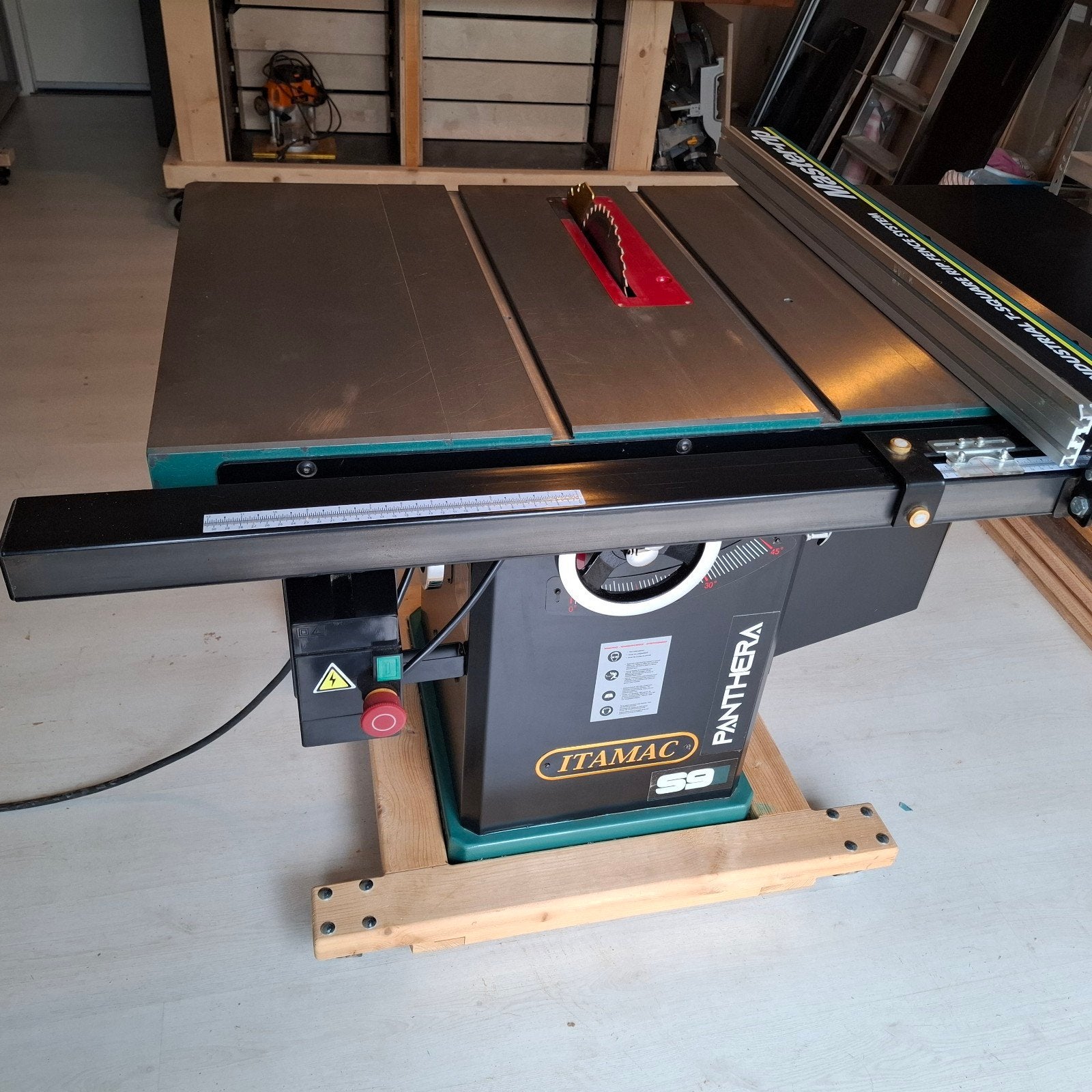 ITAMAC HW111SE-30T Panthera S9 30" zaagtafel, Doe-het-zelf en Verbouw, Ophalen, Cirkelzaag, 70 mm of meer, ITAMAC HW111SE-30T