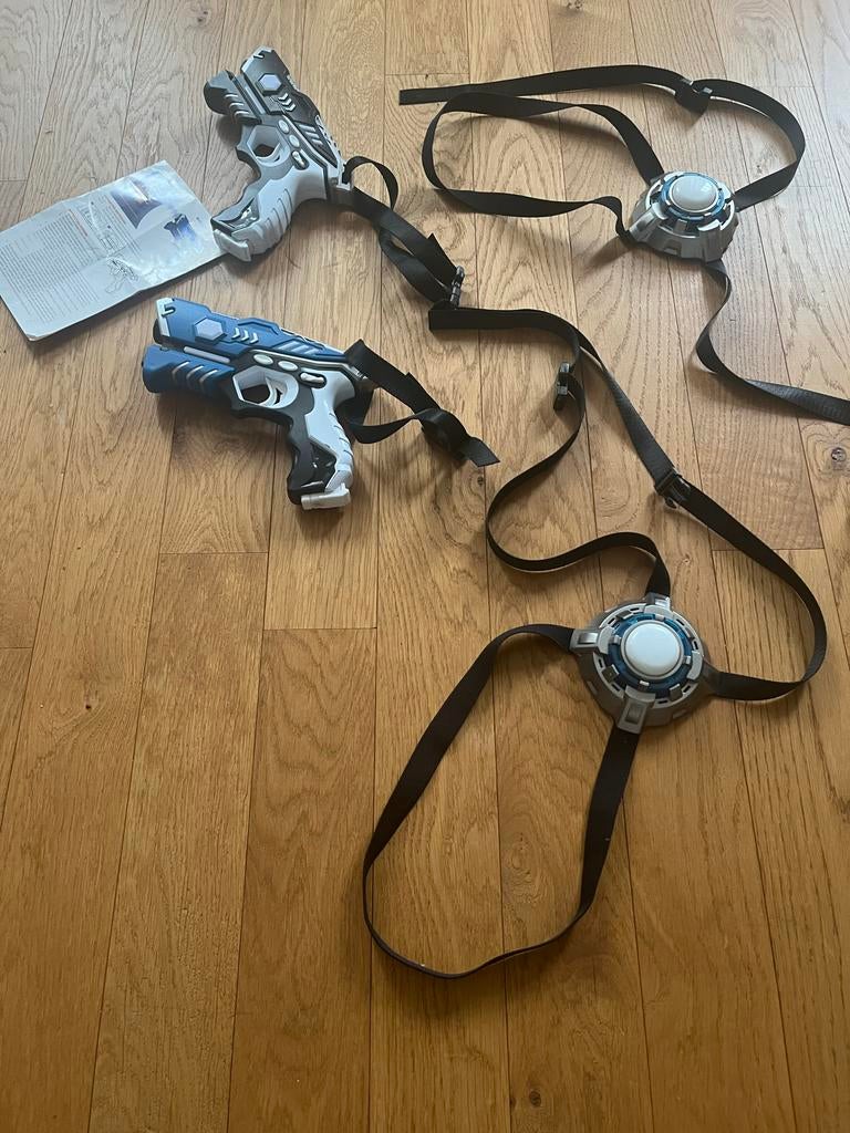 Kids Fun Laser Game - Laserpistolen met ontvangers, Ophalen of Verzenden, Gebruikt, Jongen of Meisje