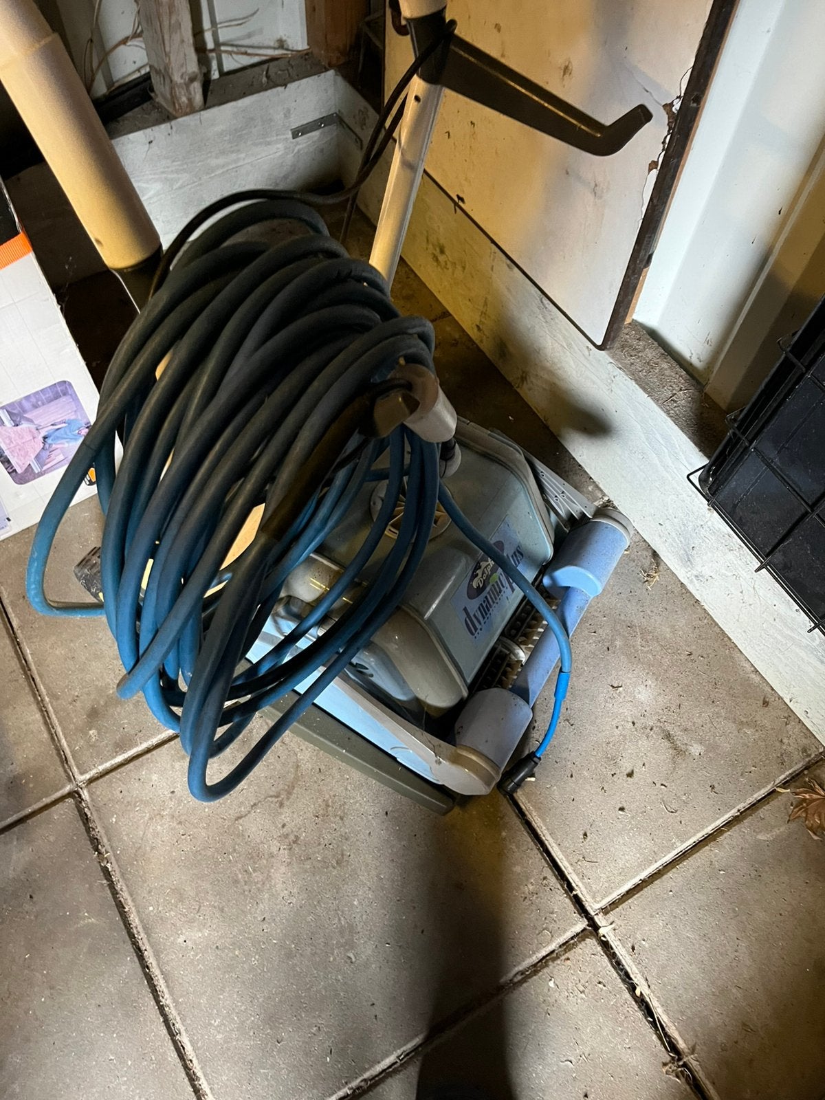 Te kopp aangeboden twee zwembad robots, Tuin en Terras, Ophalen, Gebruikt, Overige typen