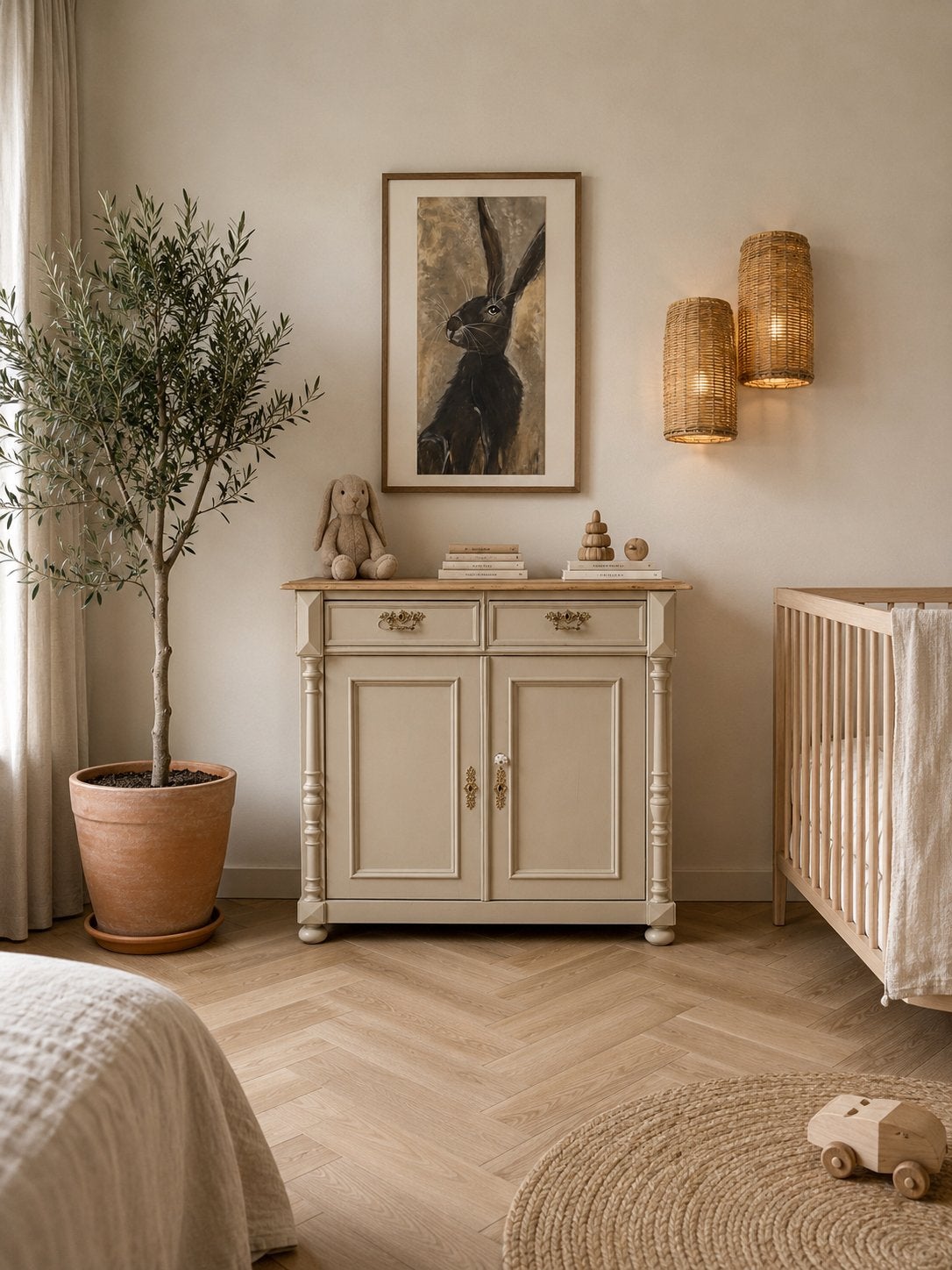 Vintage commode ladekast meidenkast vintage dressoir, Ophalen, 100 tot 150 cm, 100 tot 150 cm, Zo goed als nieuw