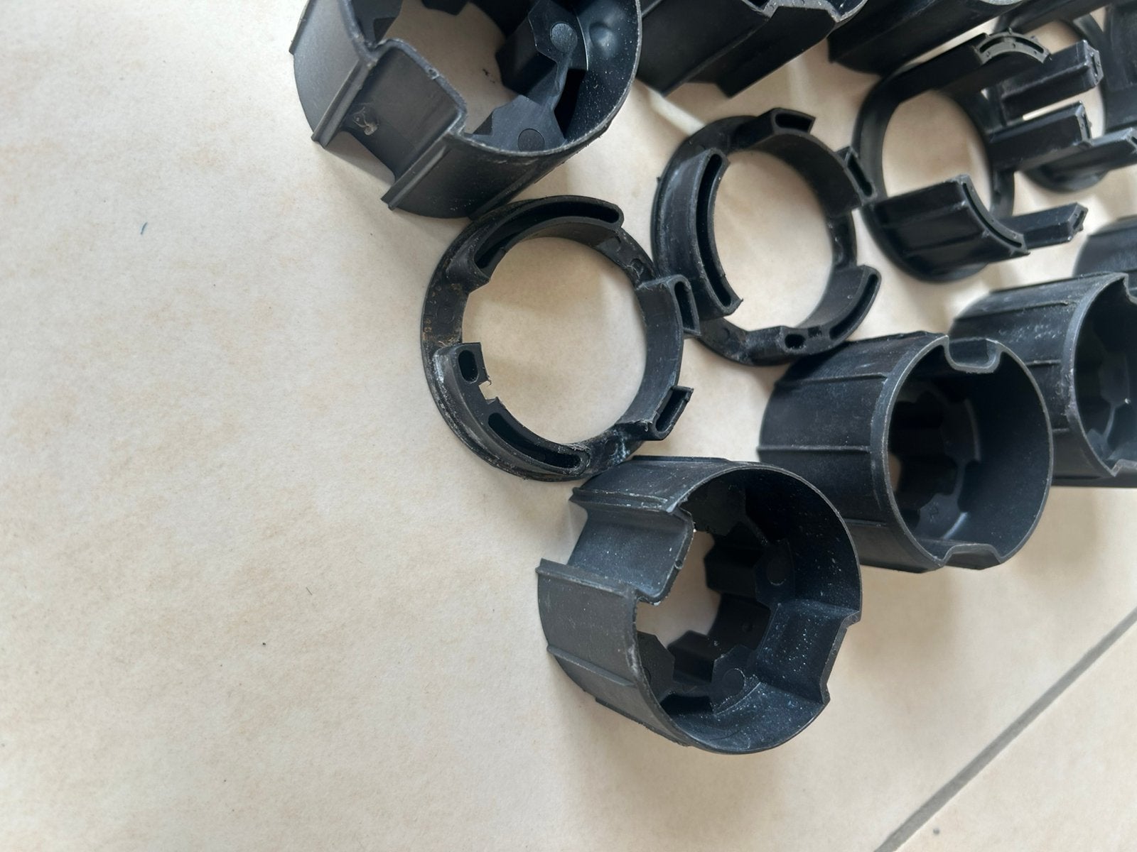 Somfy adaptie sets voor Screens en Zonneschermen 60mm buis, Doe-het-zelf en Verbouw, Ophalen of Verzenden, Zo goed als nieuw, 1800 rpm of meer