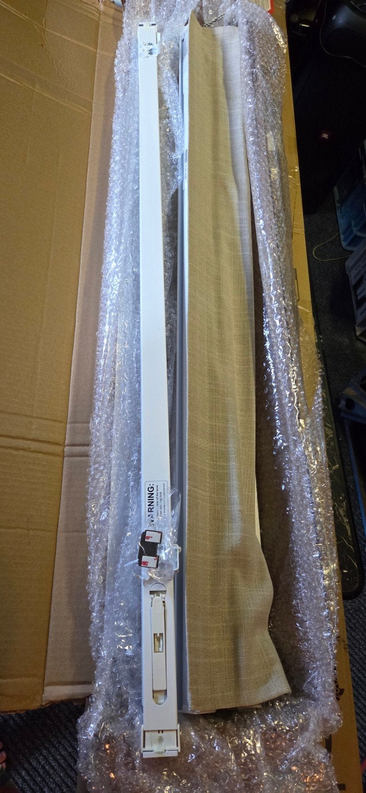 Nieuw Tuiis vouwgordijn., Nieuw, Ophalen of Verzenden, Vouwgordijn, 115 cm