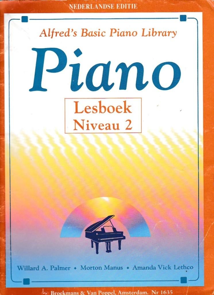 Alfreds Basic Piano lesboeken, Gebruikt, Verzenden, Overige genres, Artiest of Componist