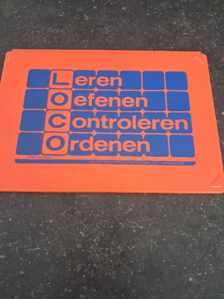 Leer spel LOCO leren, oefenen, controleren, rekenen, Verzenden, Zo goed als nieuw, Taal en Lezen