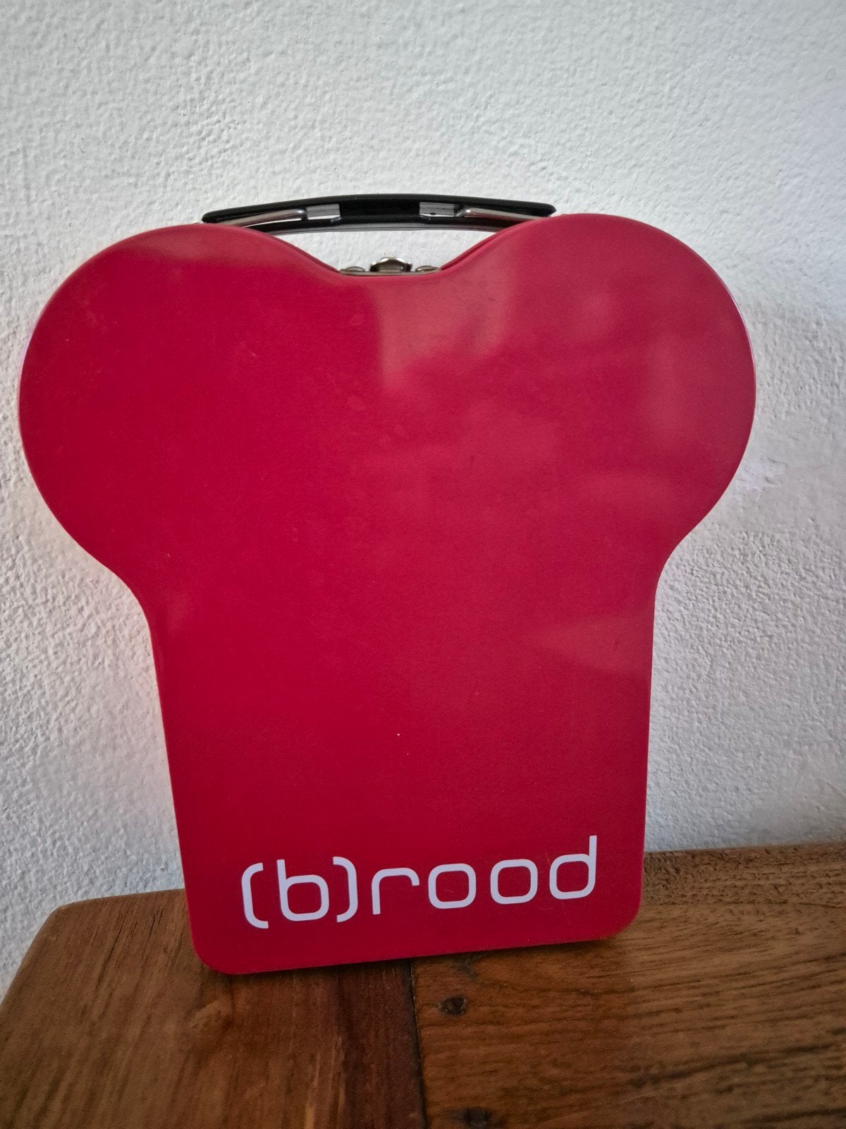 Retro metalen broodtrommel (b)rood blik - Eyecatcher!, Ophalen of Verzenden, Gebruikt, Overige