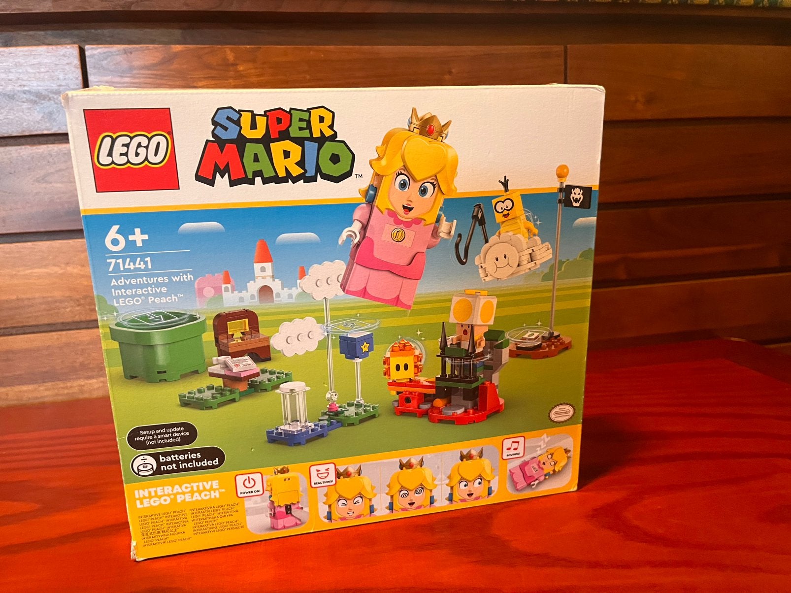 LEGO Super Mario Peach 71441 - Compleet & Zo goed als nieuw, Ophalen, Inclusief minifiguren, Overige thema's, Lego