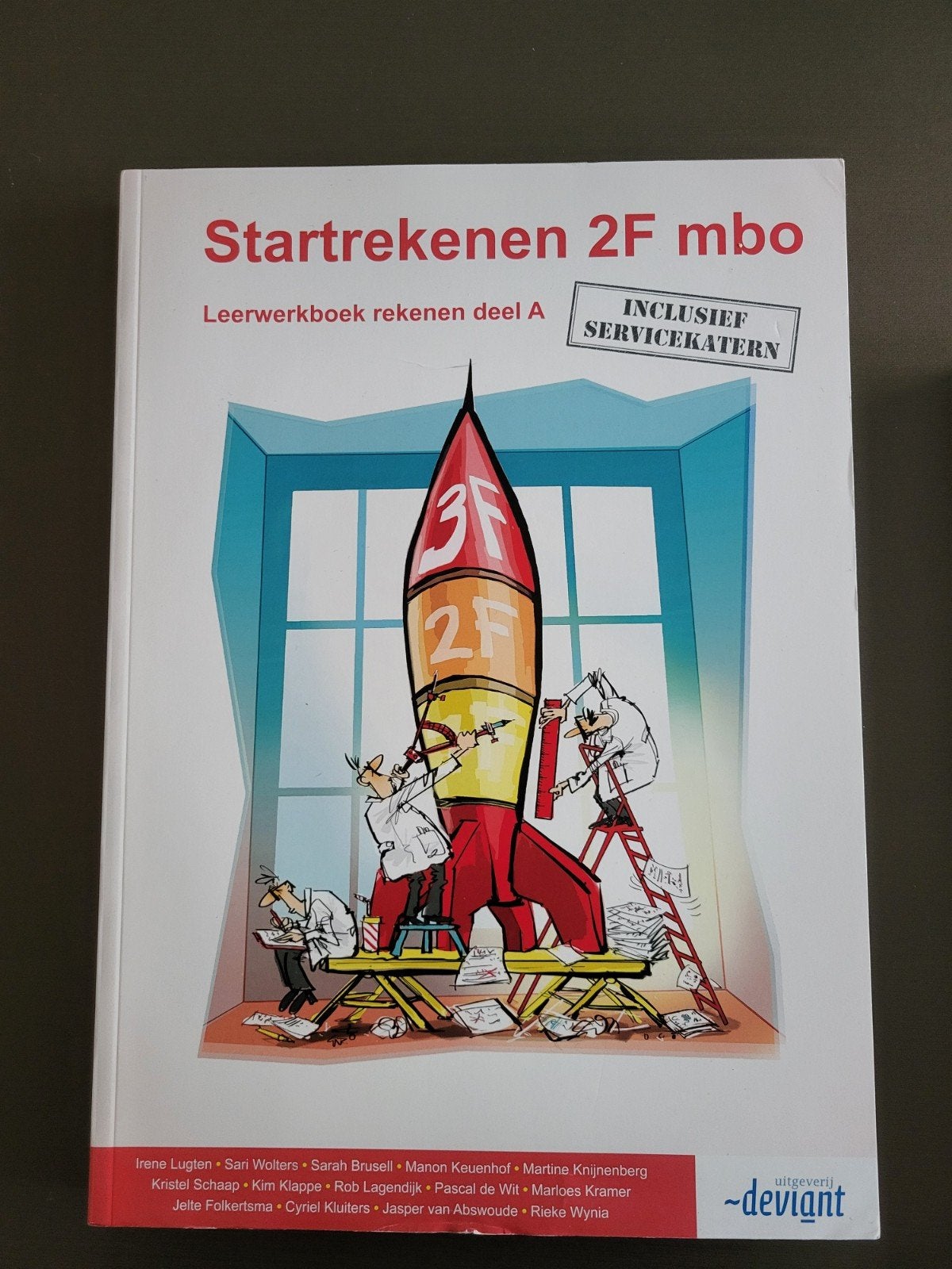 Set startrekenen 2 F mbo, Ophalen, Zo goed als nieuw, Overige niveaus, Overige vakken