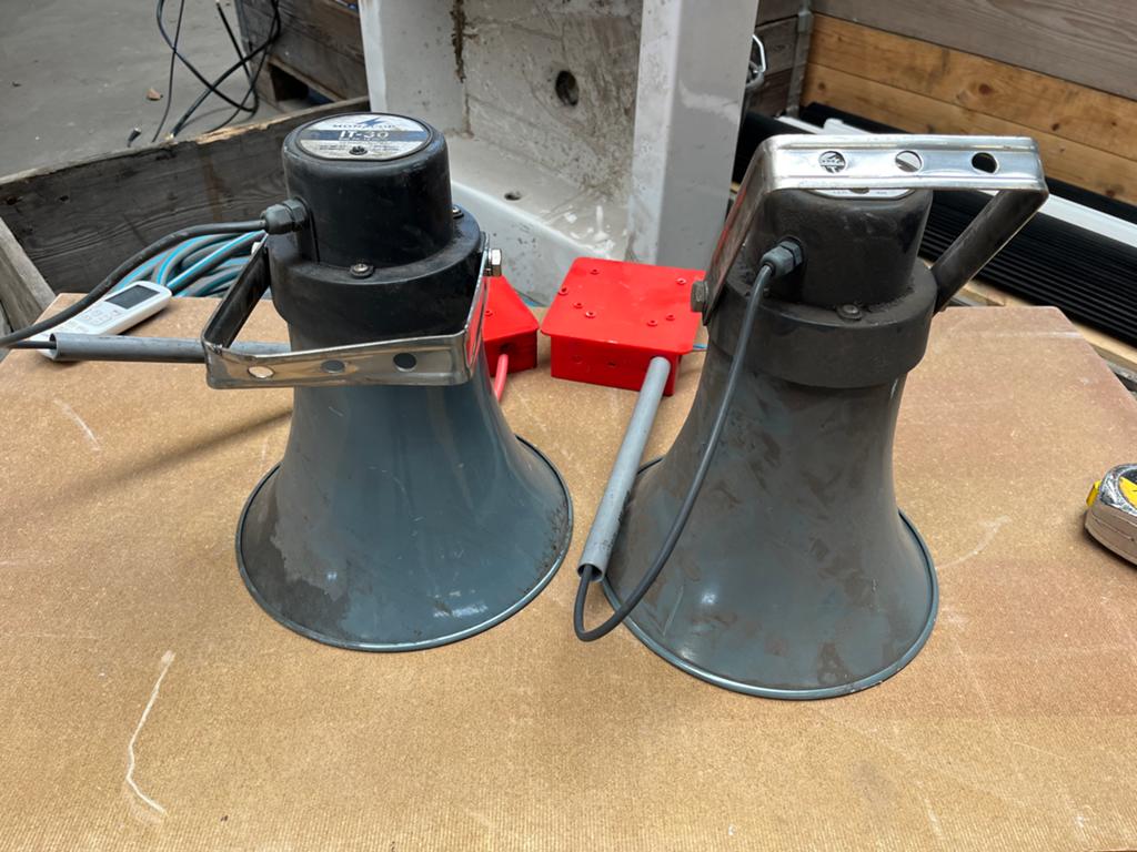 Monacor IT-30 Hoornluidsprekers (set van 2), Gebruikt, Overige typen, Minder dan 60 watt, Ophalen