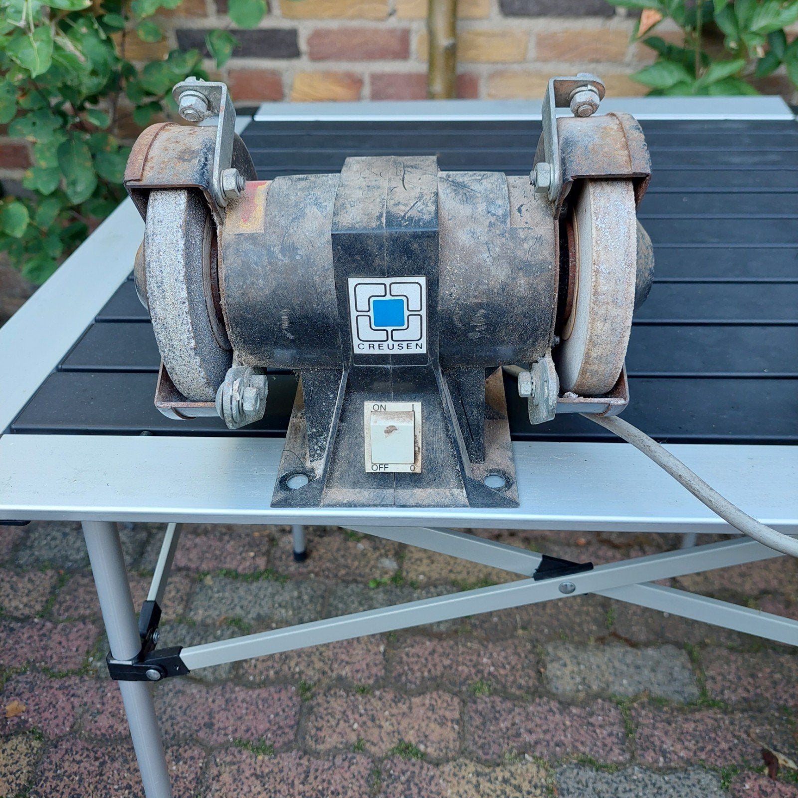 Slijpmachine Creusen, Ophalen of Verzenden, Gebruikt, Minder dan 700 watt, Werkbankslijpmachine