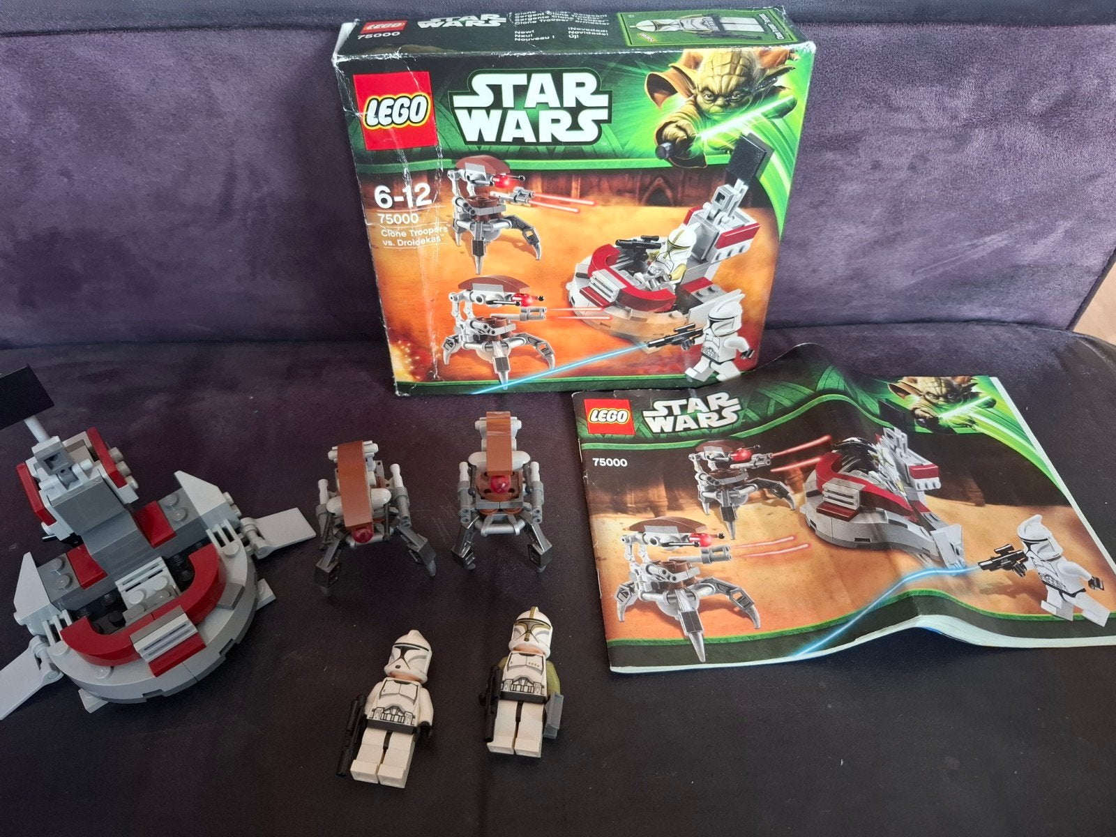 Lego Star Wars 75000 with Box Clone Troopers vs. Droidekas, Star Wars, Lego, Ophalen of Verzenden, Zo goed als nieuw