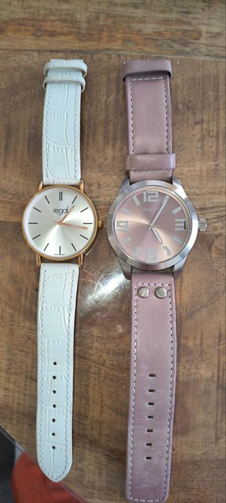 Dames horloges Regal en OOZOO, Ophalen, Leer, Overige merken