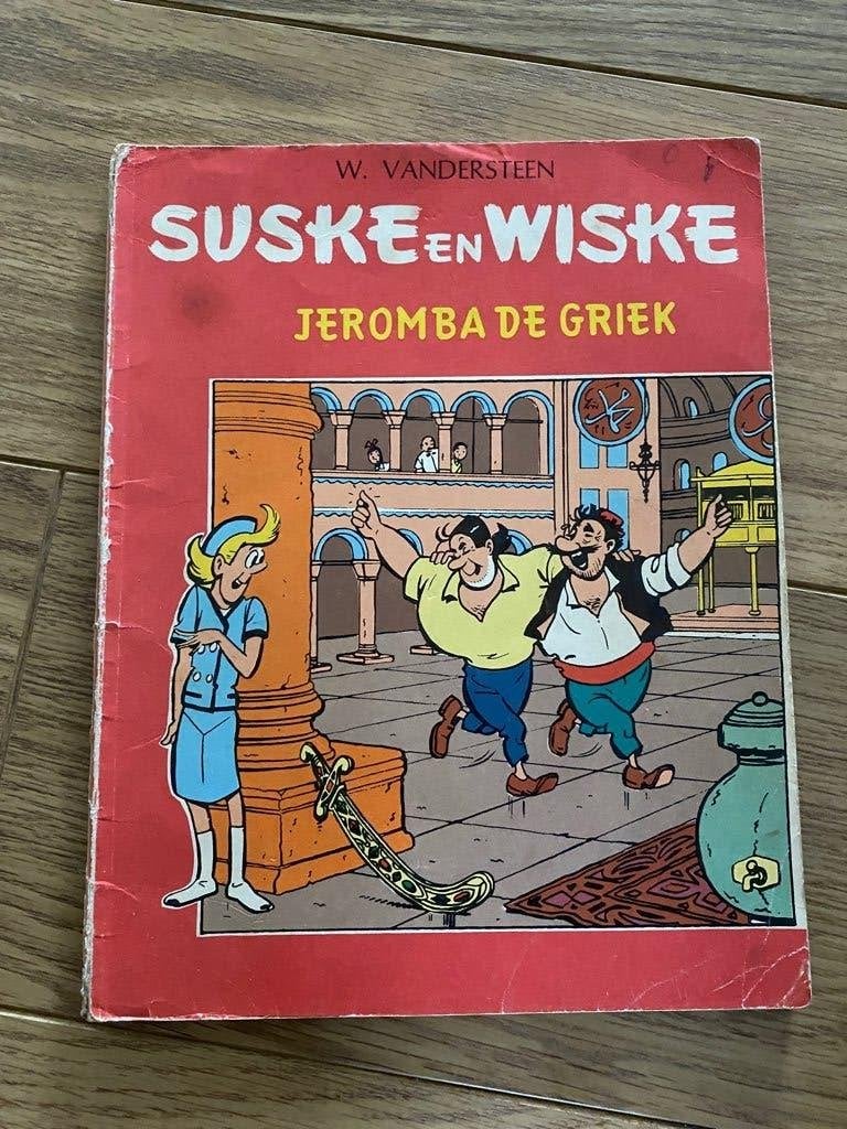 Suske en Wiske 2-kleuren gelijkvormige reeks 63 (1e dr 1966), Eén stripboek, Ophalen of Verzenden, Gelezen