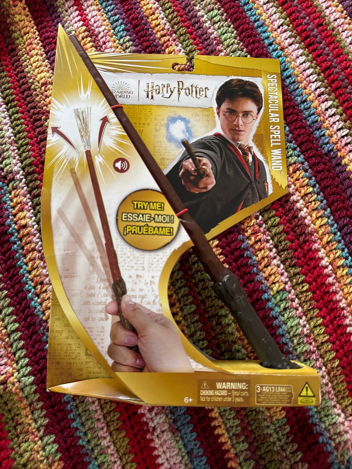 Harry Potter Spectaculaire Toverstaf - Nieuw in verpakking, Ophalen of Verzenden, Nieuw, Gebruiksvoorwerp