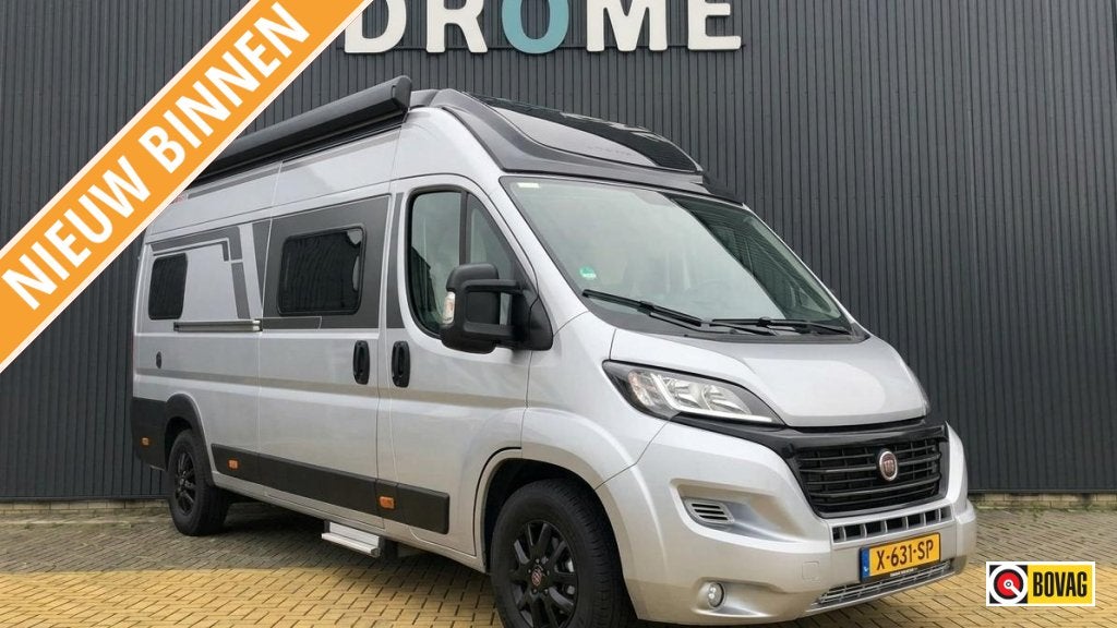 Eura Mobil Van 635 HB Hefdak - el.hefbed 1e eig, Buscamper of Camperbus, Ringverwarming, Fiat, Bedrijf