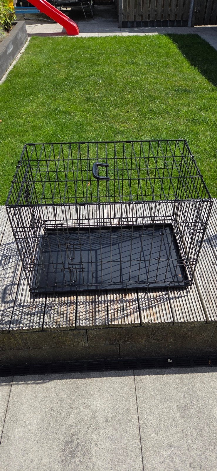 honden bench, Ophalen, Zo goed als nieuw