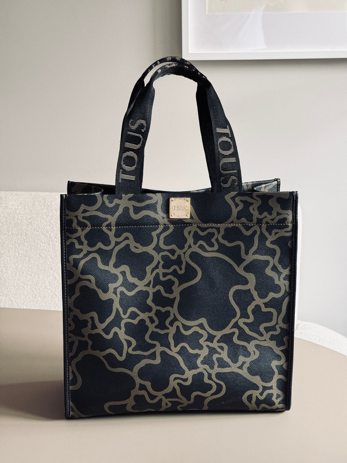 TOUS Kaos Tote Bag Shopper met bijpassende binnentas, Ophalen of Verzenden, Zo goed als nieuw, Zwart, Shopper
