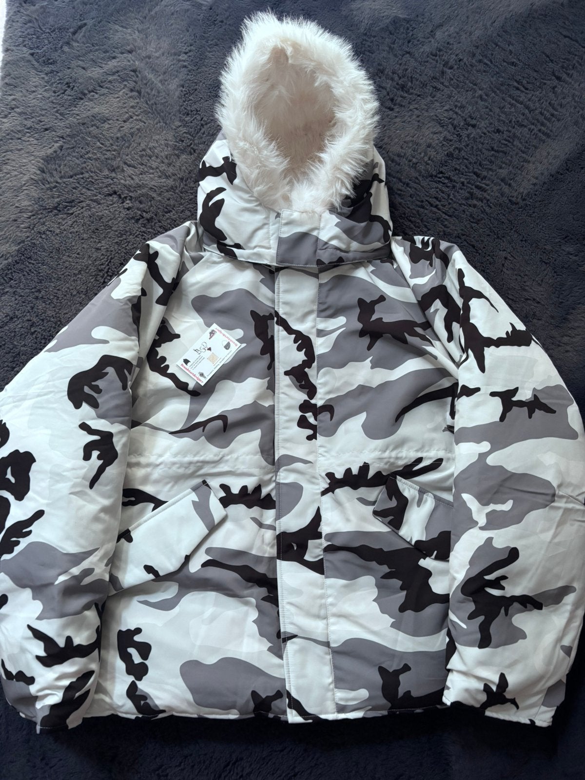 Yeezy PK-01 Parka (L/XL) + legit check, Ophalen, Nieuw, Maat 52/54 (L), Wit