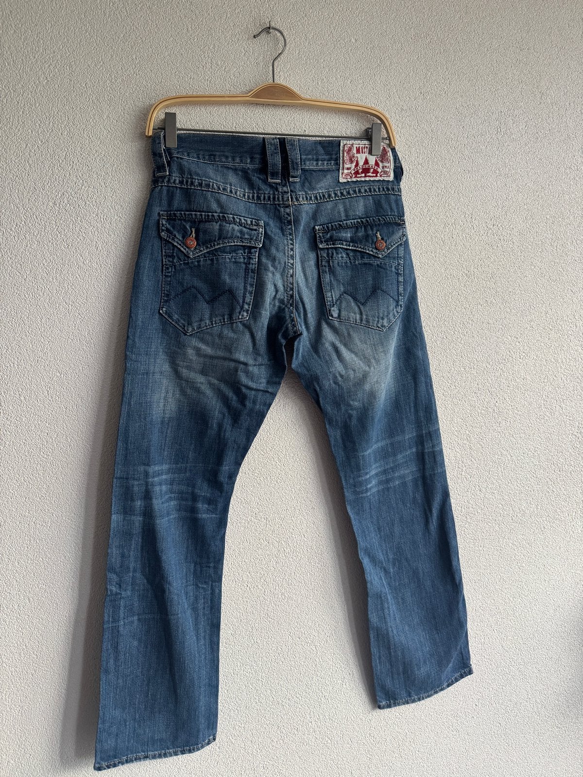 Foto 12 van Vintage Mustang skater baggy denim jeans