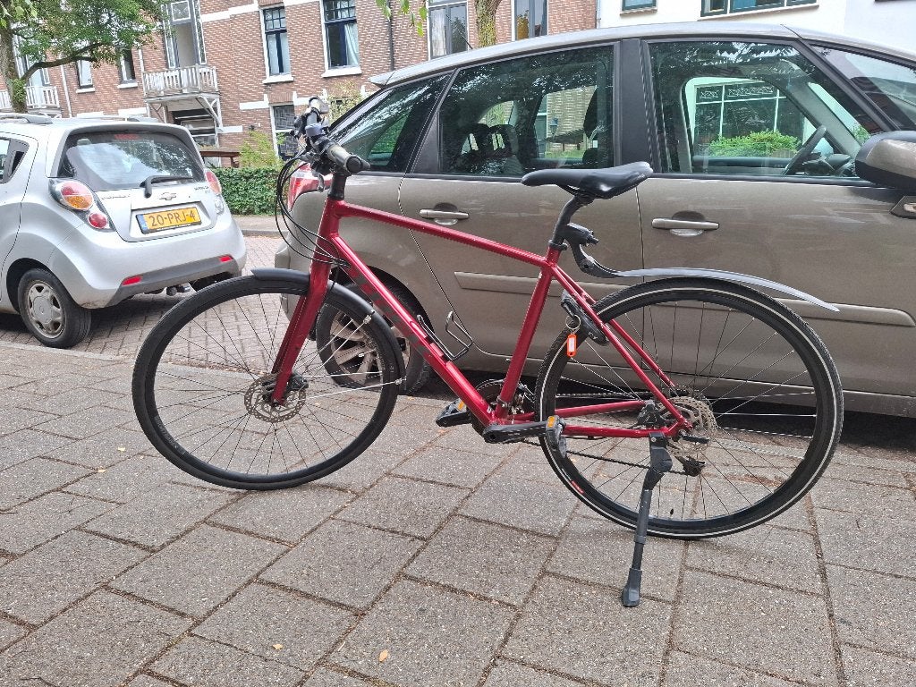 Trek fx3 herenfiets, Fietsen en Brommers, Fietsen | Heren | Herenfietsen, Gebruikt, Versnellingen, Schijfrem, 53 tot 57 cm