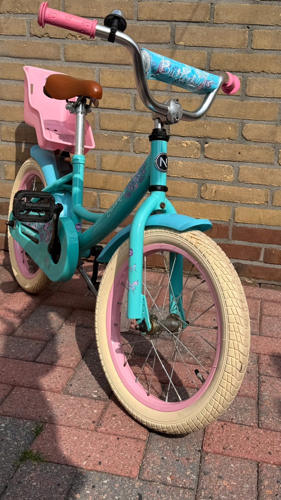 16 inch meisjesfiets, Ophalen of Verzenden, Gebruikt, 16 tot 20 inch